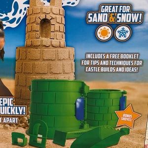 Create a Castle kit - 6pc kit includes bonus backpack for storage & transport.